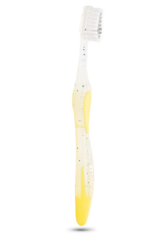 Produktbild - Novacare Kinderzahnbürste in Gelb