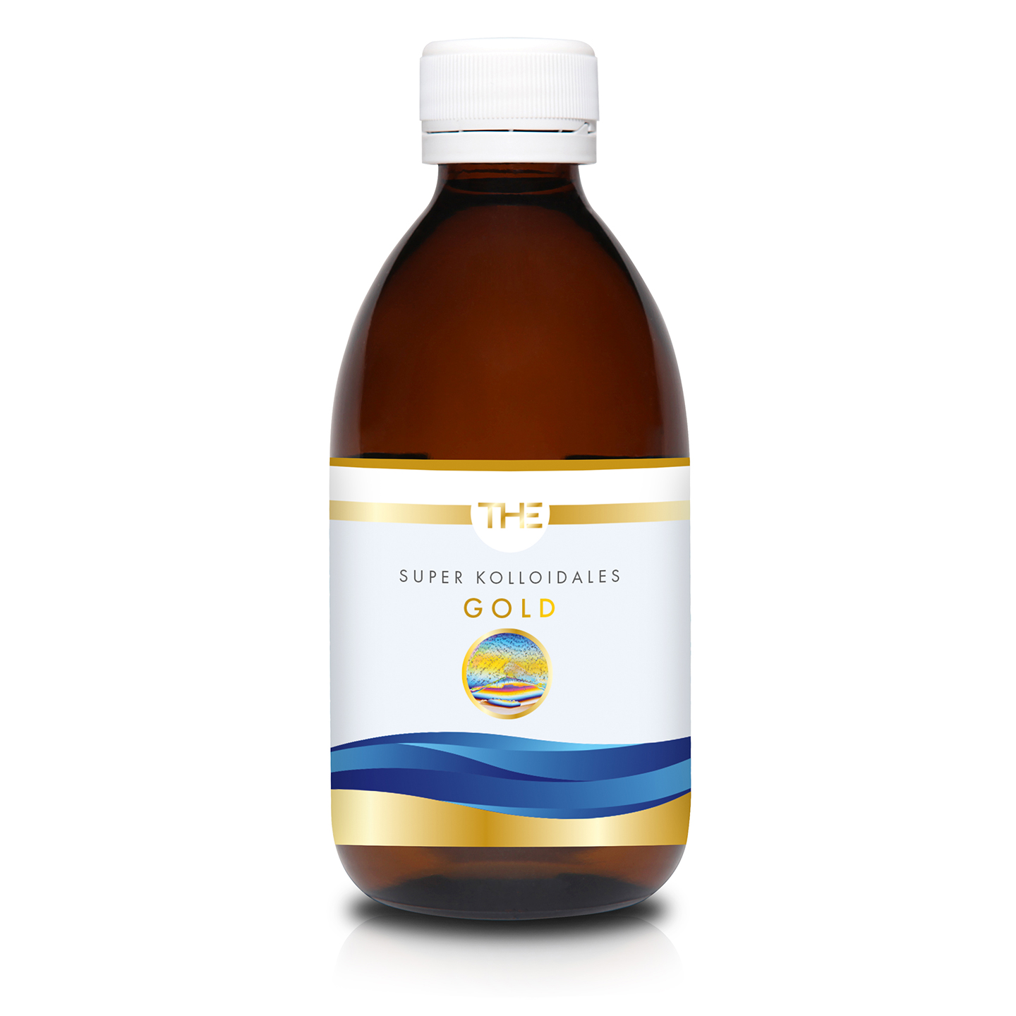 SKE108_THE-Superkolloid_Gold_250ml_shop THE Superkolloid Produktbild - Kolloidales Gold 250ml