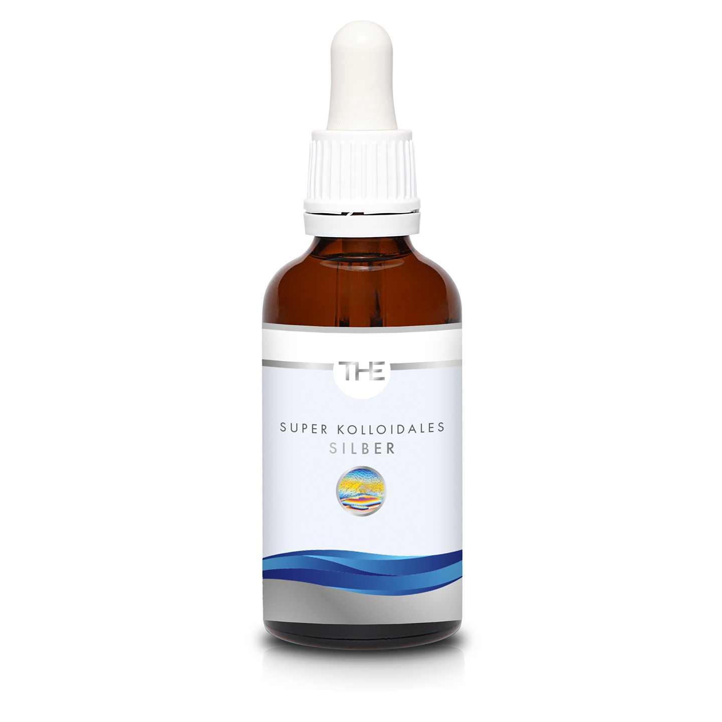 SKE112_THE-Superkolloid_Silber_50ml_pipette_shop THE Superkolloid Produktbild - Kolloidales Silber 50ml Pipette